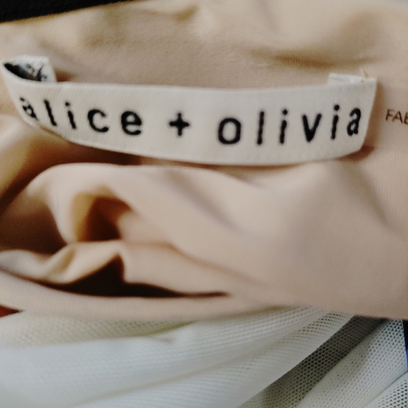 Alice + Olivia Multicolor Floral Long Sleeve Dress - Picture 11 of 14